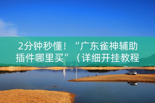 2分钟秒懂！“广东雀神辅助插件哪里买”（详细开挂教程）-哔哩哔哩