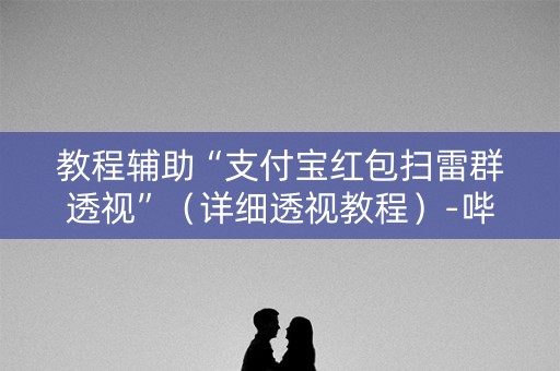 教程辅助“支付宝红包扫雷群透视”（详细透视教程）-哔哩哔哩
