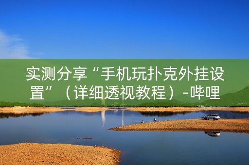 实测分享“手机玩扑克外挂设置”（详细透视教程）-哔哩哔哩