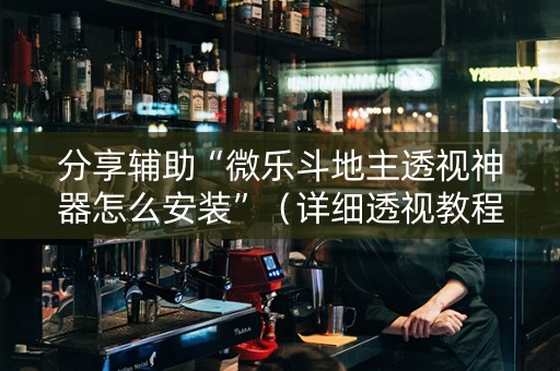 分享辅助“微乐斗地主透视神器怎么安装”（详细透视教程）-哔哩哔哩