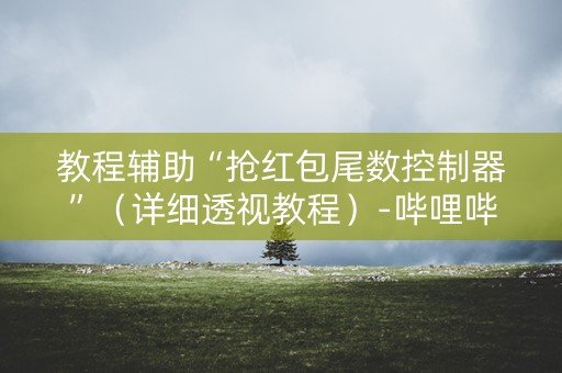 教程辅助“抢红包尾数控制器”（详细透视教程）-哔哩哔哩