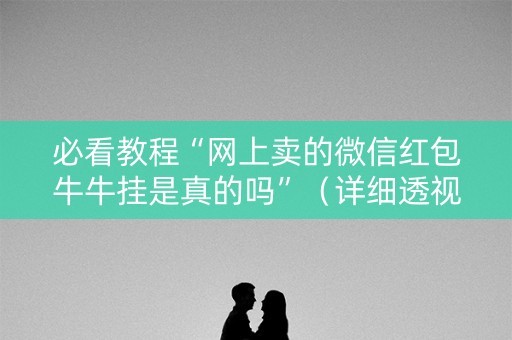 必看教程“网上卖的微信红包牛牛挂是真的吗”（详细透视教程）-哔哩哔哩