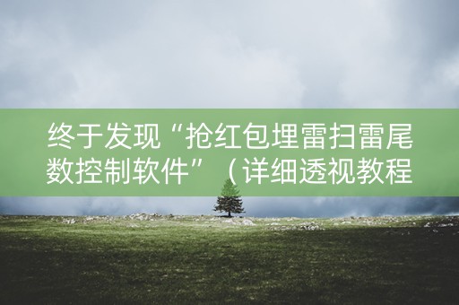 终于发现“抢红包埋雷扫雷尾数控制软件”（详细透视教程）-哔哩哔哩