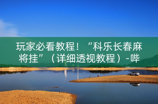 玩家必看教程！“科乐长春麻将挂”（详细透视教程）-哔哩哔哩