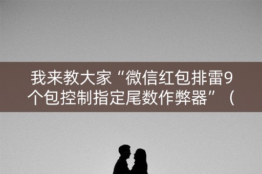 我来教大家“微信红包排雷9个包控制指定尾数作弊器”（详细透视教程）-哔哩哔哩
