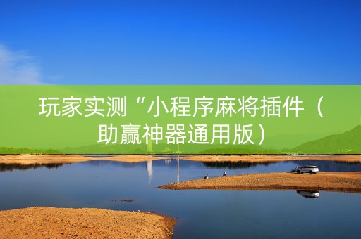 玩家实测“小程序麻将插件（助赢神器通用版）