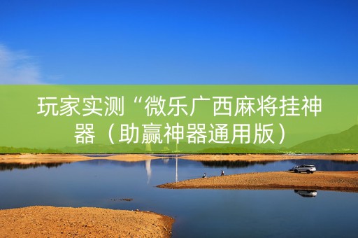 玩家实测“微乐广西麻将挂神器（助赢神器通用版）