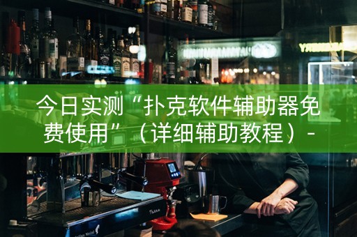 今日实测“扑克软件辅助器免费使用”（详细辅助教程）-哔哩哔哩
