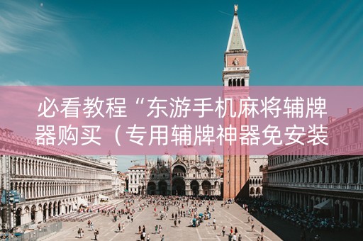 必看教程“东游手机麻将辅牌器购买（专用辅牌神器免安装）