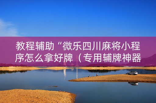 教程辅助“微乐四川麻将小程序怎么拿好牌（专用辅牌神器免安装）