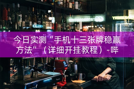 今日实测“手机十三张牌稳赢方法”（详细开挂教程）-哔哩哔哩