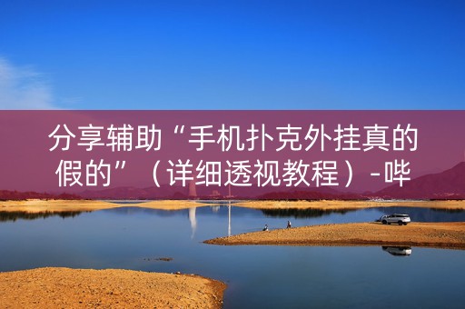 分享辅助“手机扑克外挂真的假的”（详细透视教程）-哔哩哔哩