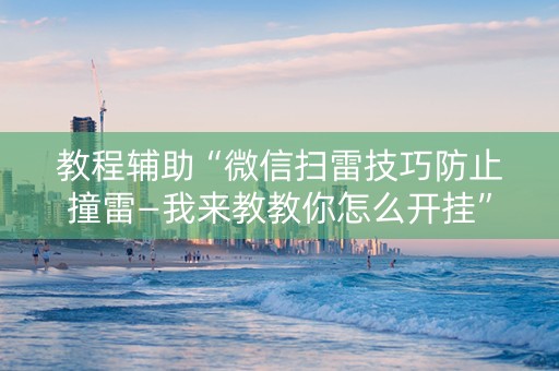 教程辅助“微信扫雷技巧防止撞雷—我来教教你怎么开挂”（详细透视教程）-哔哩哔哩
