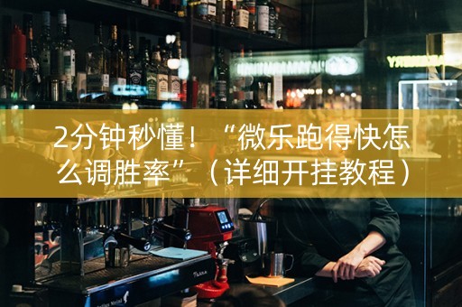 2分钟秒懂！“微乐跑得快怎么调胜率”（详细开挂教程）-哔哩哔哩