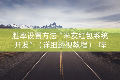 胜率设置方法“米友红包系统开发”（详细透视教程）-哔哩哔哩