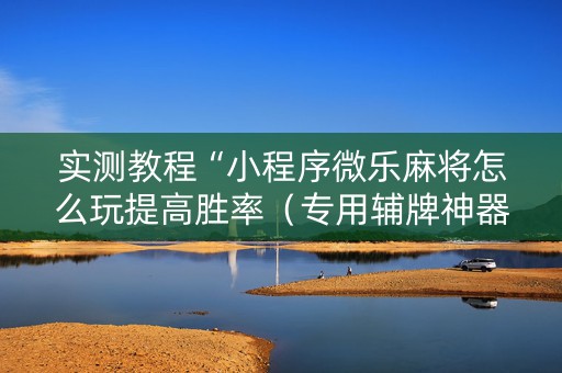 实测教程“小程序微乐麻将怎么玩提高胜率（专用辅牌神器免安装）