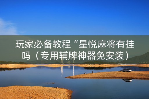 玩家必备教程“星悦麻将有挂吗（专用辅牌神器免安装）