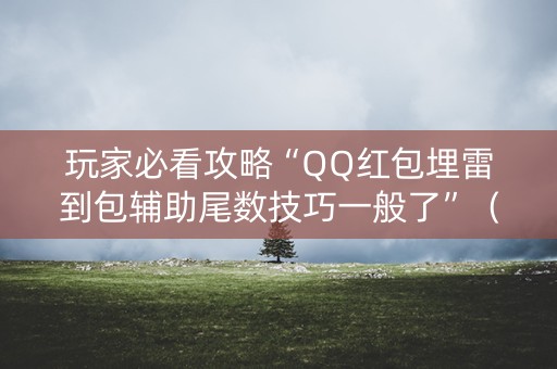 玩家必看攻略“QQ红包埋雷到包辅助尾数技巧一般了”（详细透视教程）-哔哩哔哩