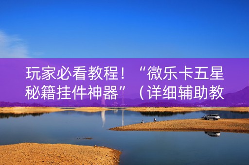 玩家必看教程！“微乐卡五星秘籍挂件神器”（详细辅助教程）-哔哩哔哩