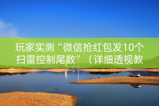玩家实测“微信抢红包发10个扫雷控制尾数”（详细透视教程）-哔哩哔哩