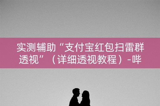 实测辅助“支付宝红包扫雷群透视”（详细透视教程）-哔哩哔哩