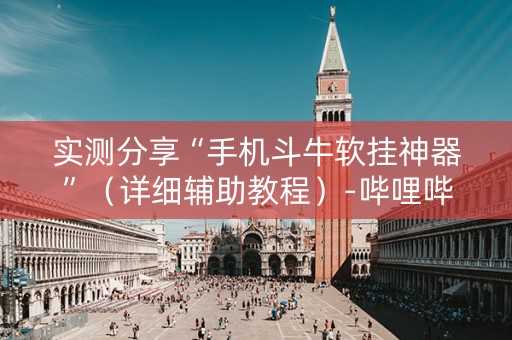 实测分享“手机斗牛软挂神器”（详细辅助教程）-哔哩哔哩