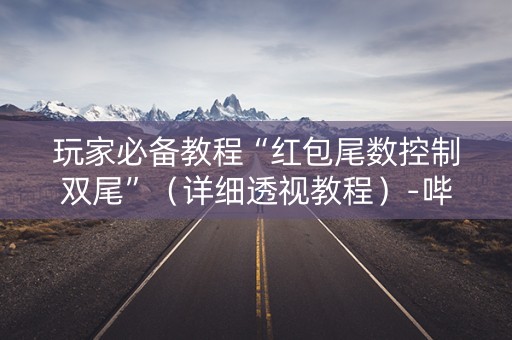 玩家必备教程“红包尾数控制双尾”（详细透视教程）-哔哩哔哩