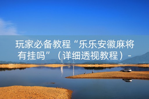 玩家必备教程“乐乐安徽麻将有挂吗”（详细透视教程）-哔哩哔哩
