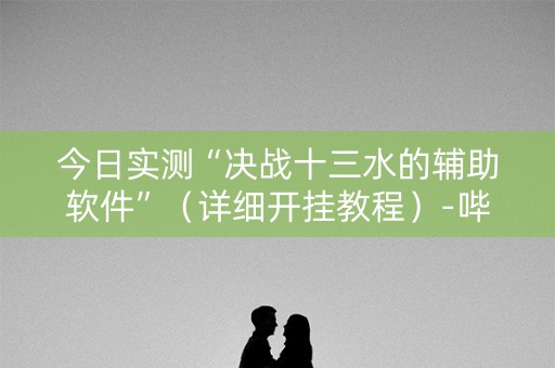 今日实测“决战十三水的辅助软件”（详细开挂教程）-哔哩哔哩