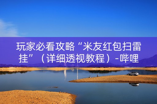 玩家必看攻略“米友红包扫雷挂”（详细透视教程）-哔哩哔哩