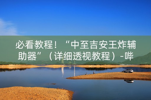 必看教程！“中至吉安王炸辅助器”（详细透视教程）-哔哩哔哩