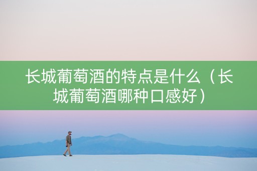长城葡萄酒的特点是什么（长城葡萄酒哪种口感好）