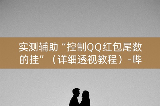 实测辅助“控制QQ红包尾数的挂”（详细透视教程）-哔哩哔哩
