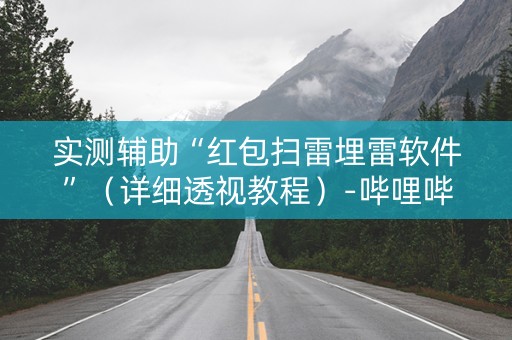 实测辅助“红包扫雷埋雷软件”（详细透视教程）-哔哩哔哩