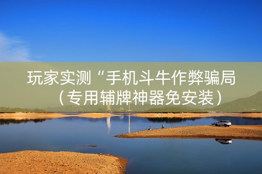 玩家实测“手机斗牛作弊骗局（专用辅牌神器免安装）