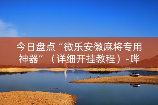 今日盘点“微乐安徽麻将专用神器”（详细开挂教程）-哔哩哔哩