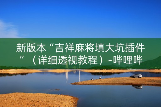 新版本“吉祥麻将填大坑插件”（详细透视教程）-哔哩哔哩
