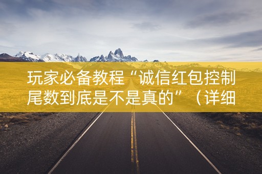 玩家必备教程“诚信红包控制尾数到底是不是真的”（详细透视教程）-哔哩哔哩