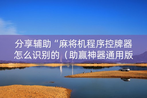 分享辅助“麻将机程序控牌器怎么识别的（助赢神器通用版）