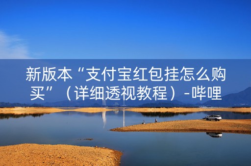 新版本“支付宝红包挂怎么购买”（详细透视教程）-哔哩哔哩