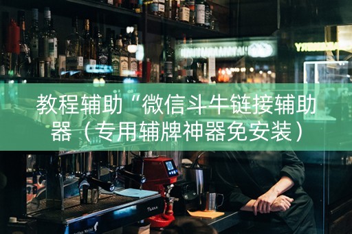 教程辅助“微信斗牛链接辅助器（专用辅牌神器免安装）