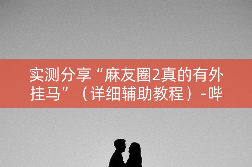 实测分享“麻友圈2真的有外挂马”（详细辅助教程）-哔哩哔哩