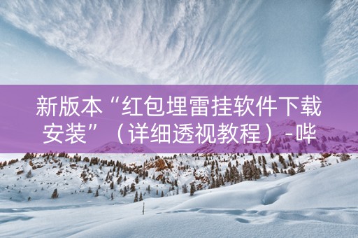 新版本“红包埋雷挂软件下载安装”（详细透视教程）-哔哩哔哩