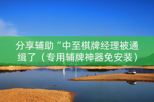 分享辅助“中至棋牌经理被通缉了（专用辅牌神器免安装）