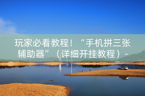 玩家必看教程！“手机拼三张辅助器”（详细开挂教程）-哔哩哔哩