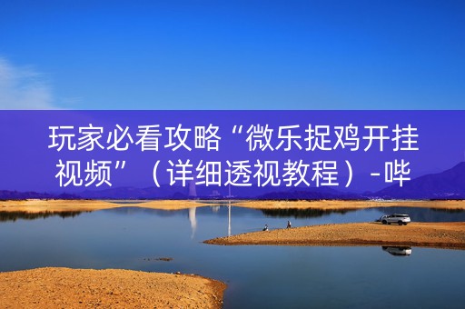 玩家必看攻略“微乐捉鸡开挂视频”（详细透视教程）-哔哩哔哩
