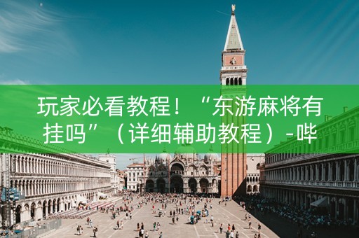 玩家必看教程！“东游麻将有挂吗”（详细辅助教程）-哔哩哔哩