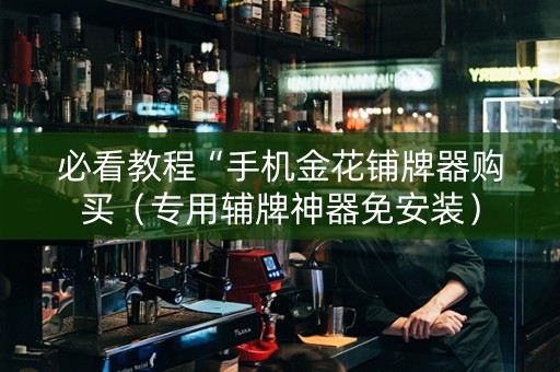 必看教程“手机金花铺牌器购买（专用辅牌神器免安装）