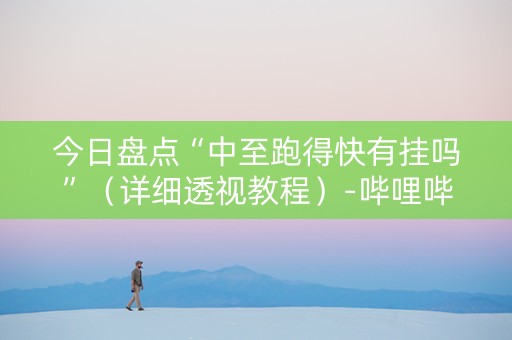 今日盘点“中至跑得快有挂吗”（详细透视教程）-哔哩哔哩