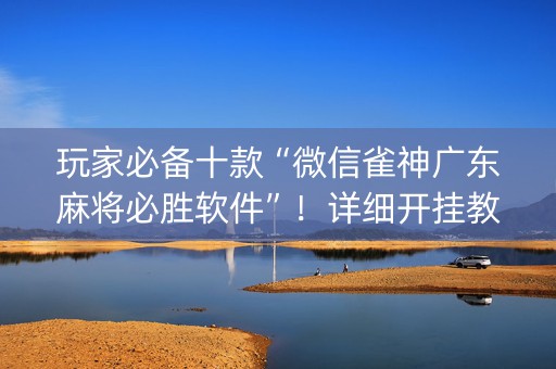 玩家必备十款“微信雀神广东麻将必胜软件”！详细开挂教程（确实真的有挂)-知乎